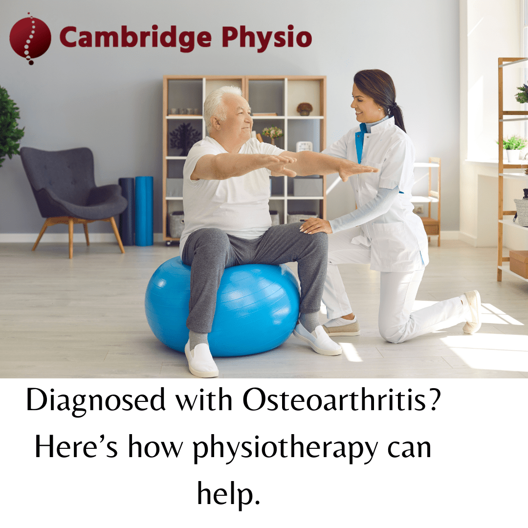 Diagnosed with Osteoarthritis? Here's how physiotherapy can help.