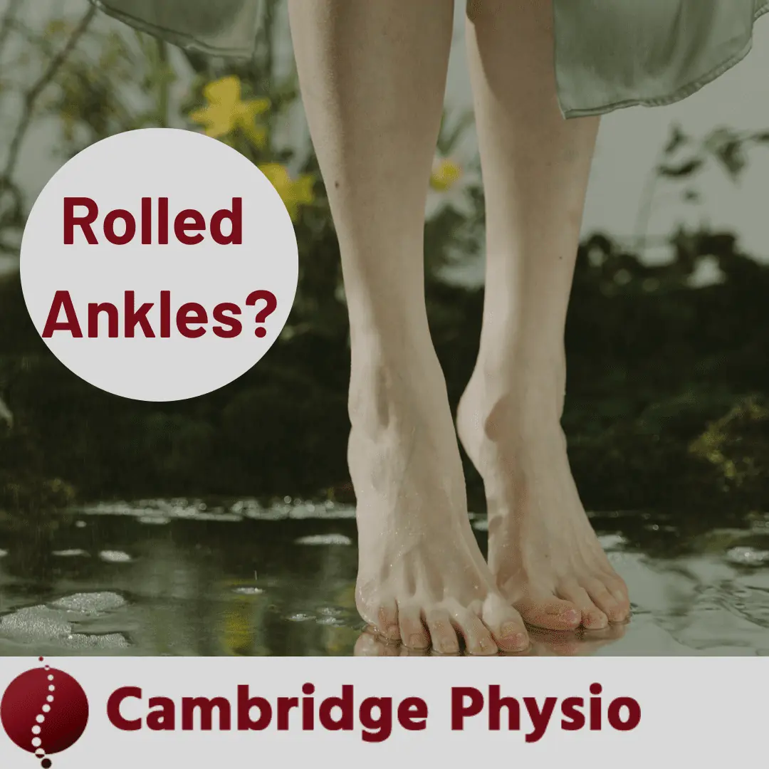 physiotherapy for rolled ankles cambridge